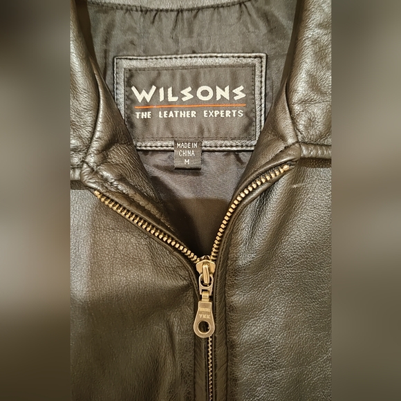 Wilson Belted Leather Jacket - Picture 3 of 11